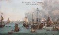 Willem van der Stoop La batalla de Chatham Batalla naval